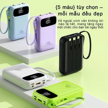 SẠC DỰ PHÒNG POWER ( BẢO HÀNH 6 THÁNG ) 3 CỔNG DÀNH CHO MỌI ĐIỆN THOẠI