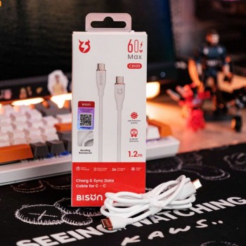 CÁP SẠC  NHANH BISON ( 2 CỔNG T-C)