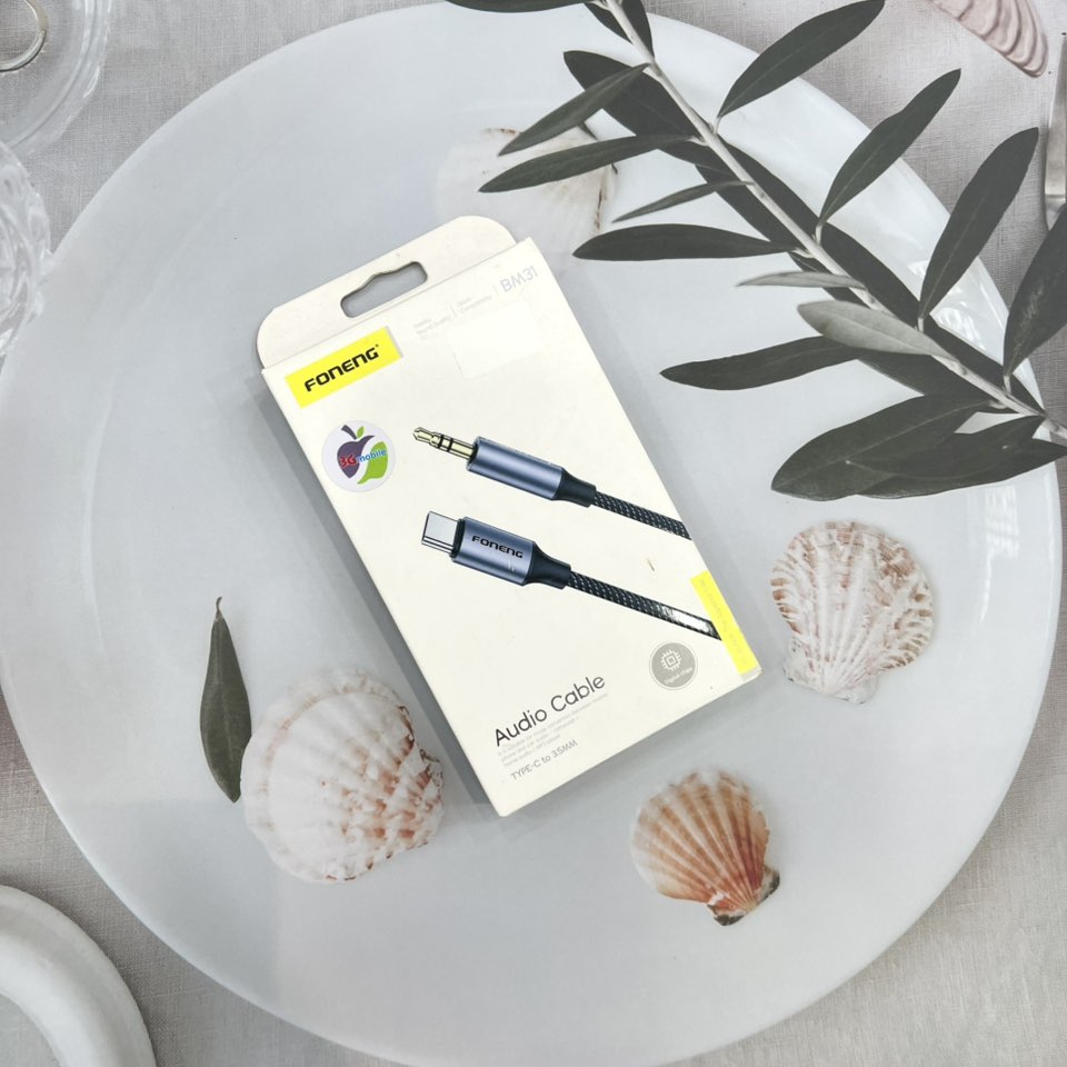 Dây cáp Foneng chuyển đổi ( cổng Type C sang jack 3.5mm )