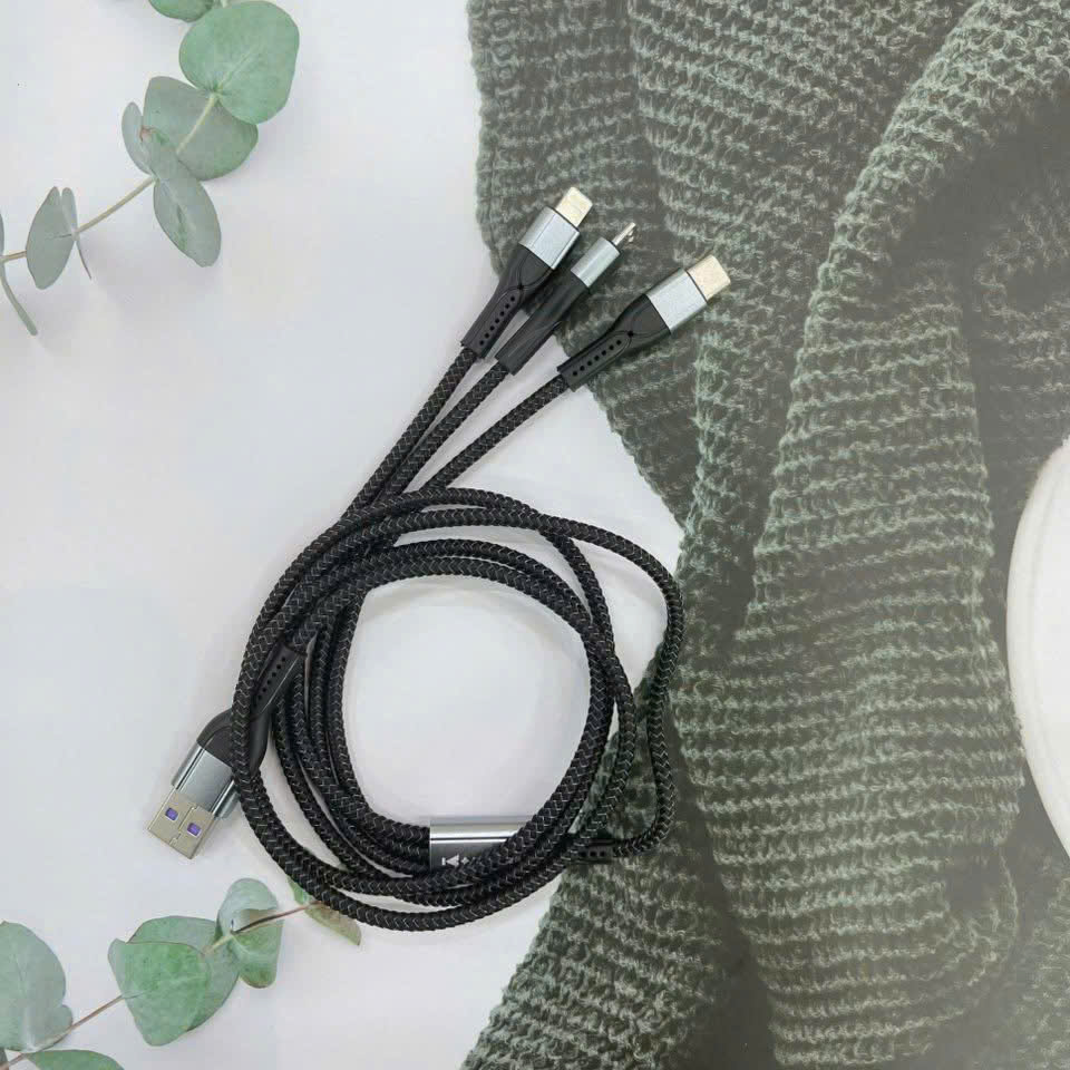 Cáp sạc 3 đầu