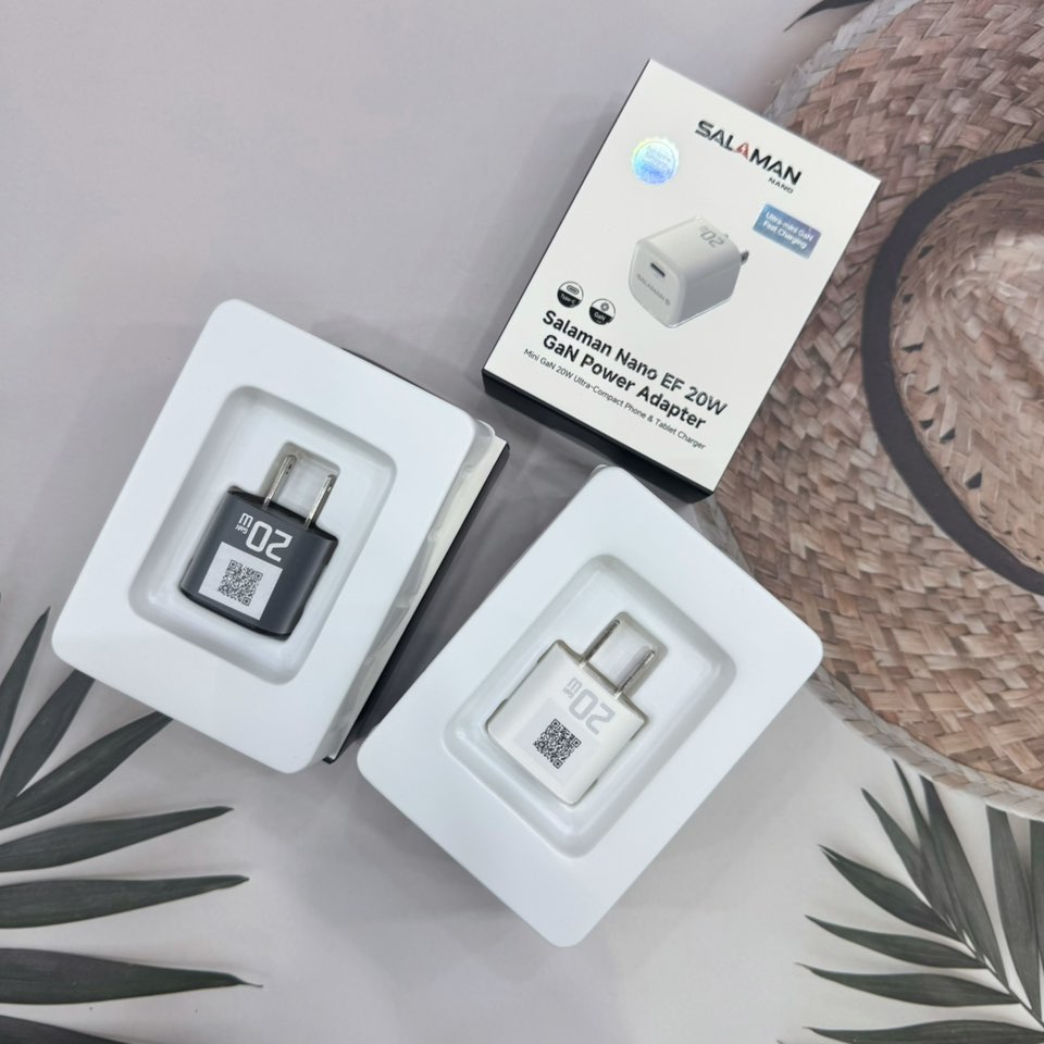 Cốc sạc nhanh Salaman 20W ( BẢO HÀNH 1 NĂM )