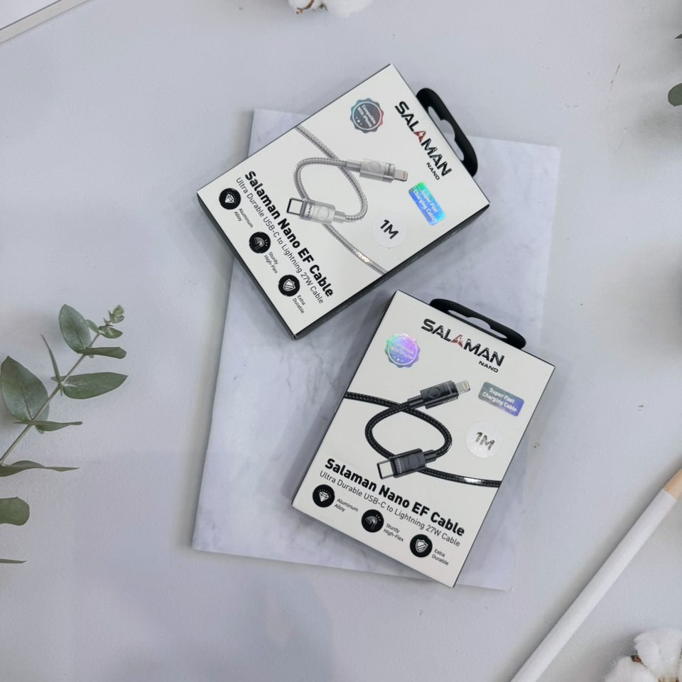 Cáp sạc nhanh Salaman 27W ( BẢO HÀNH 1 NĂM )