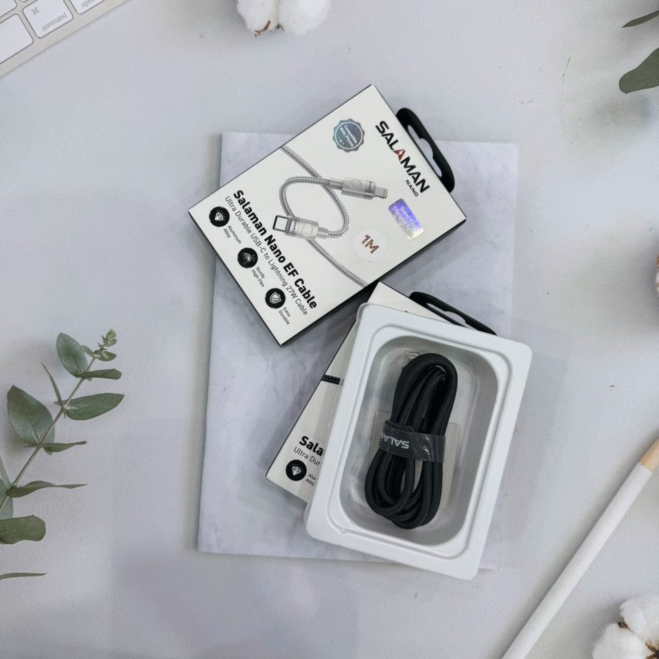 Cáp sạc nhanh Salaman 27W ( BẢO HÀNH 1 NĂM )