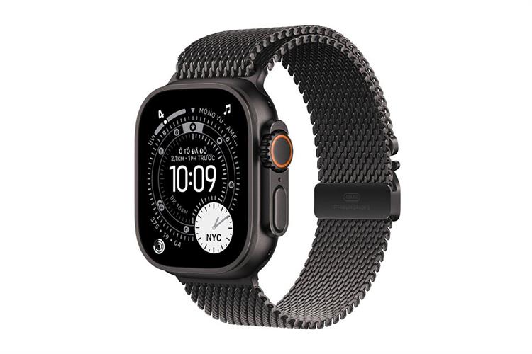 Apple What Ultra 3 GPS + cellular 49mm viền titanium dây Milan
