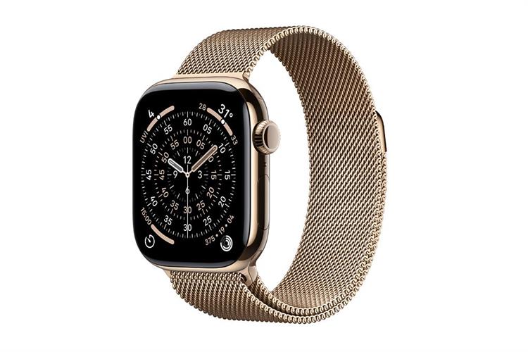 Apple Watch Series 11 GPS + Cellular 42mm viền Titanium dây Milan