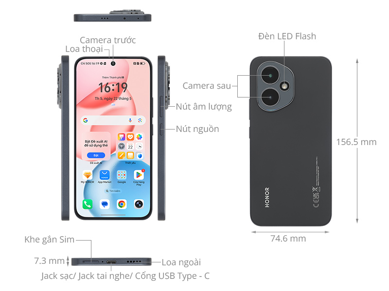 Điện thoại HONOR 400 5G 12GB/256GB