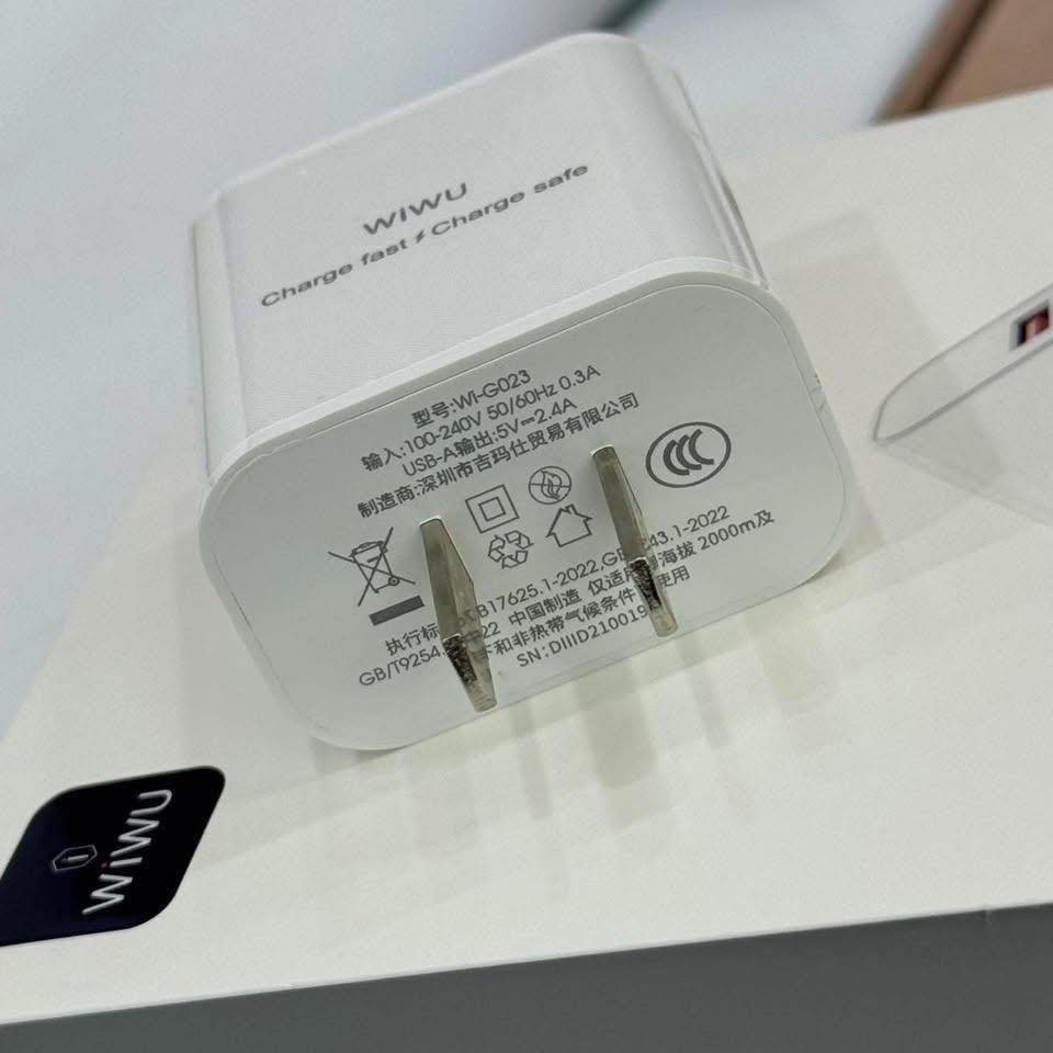 Cốc sạc chậm Wiwu Esen 2.4A ( Bảo hành 6 tháng )