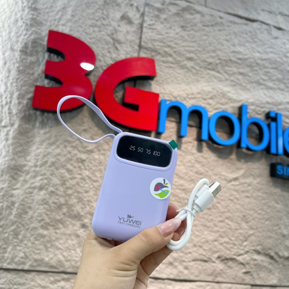 SẠC DỰ PHÒNG POWER ( BẢO HÀNH 6 THÁNG ) 3 CỔNG DÀNH CHO MỌI ĐIỆN THOẠI