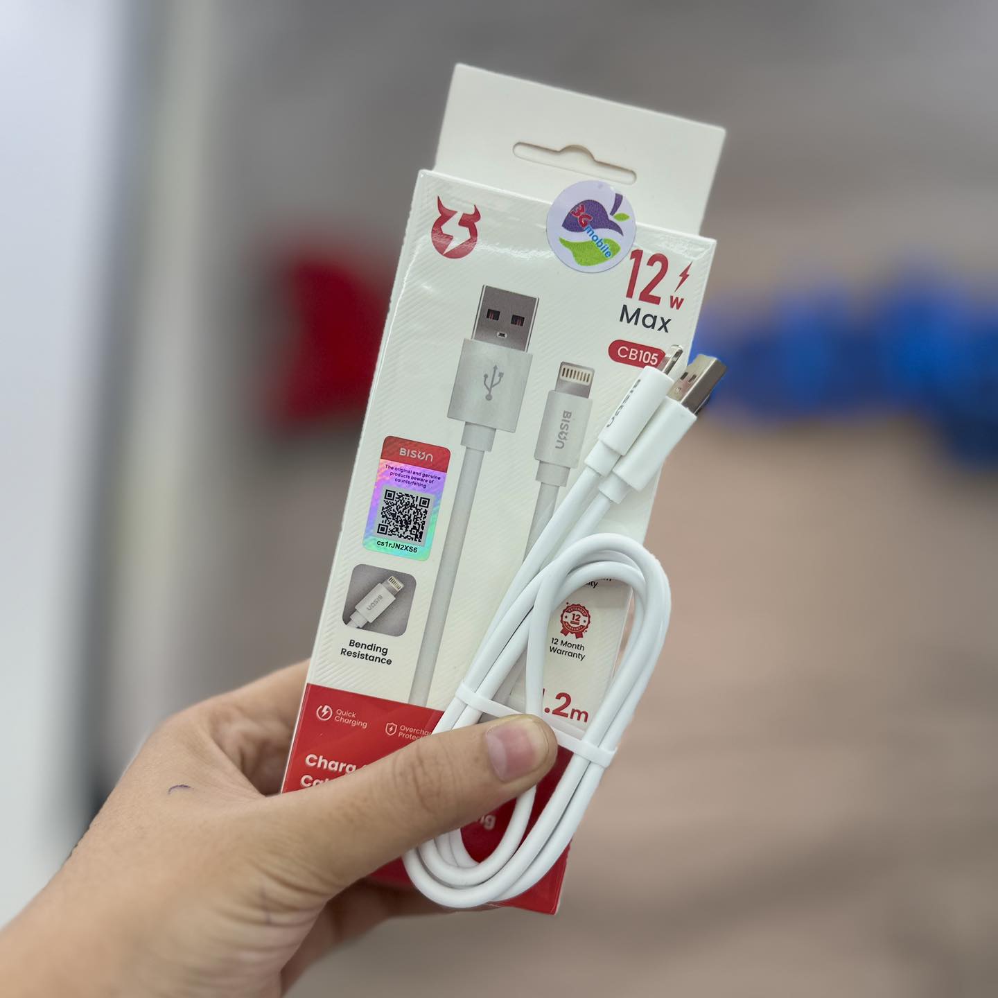 CÁP SẠC CHẬM BISON 12W USB