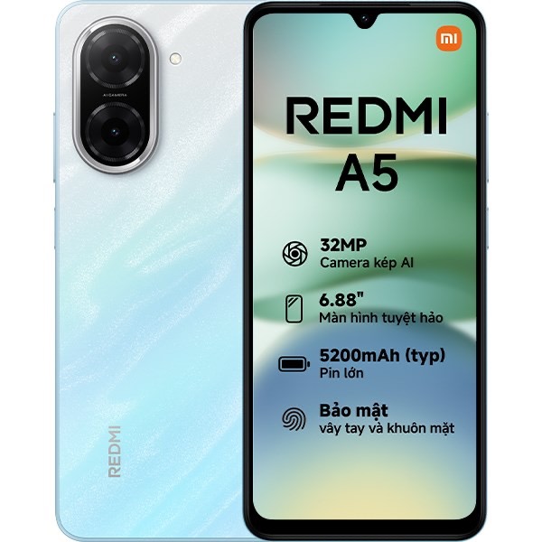 Điện thoại Xiaomi Redmi A5 3GB/64GB ( giá theo ngày )